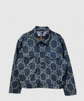 구찌 점보 GG 데님 재킷