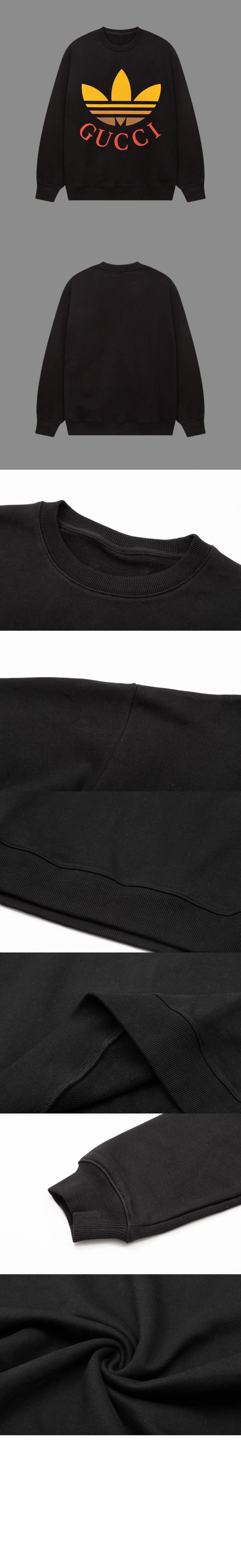 구찌 로고 프린트 면 톱