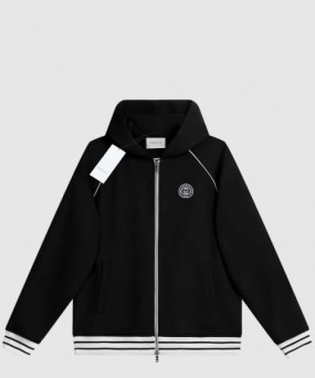 구찌 패치 코튼 저지 스웨트셔츠