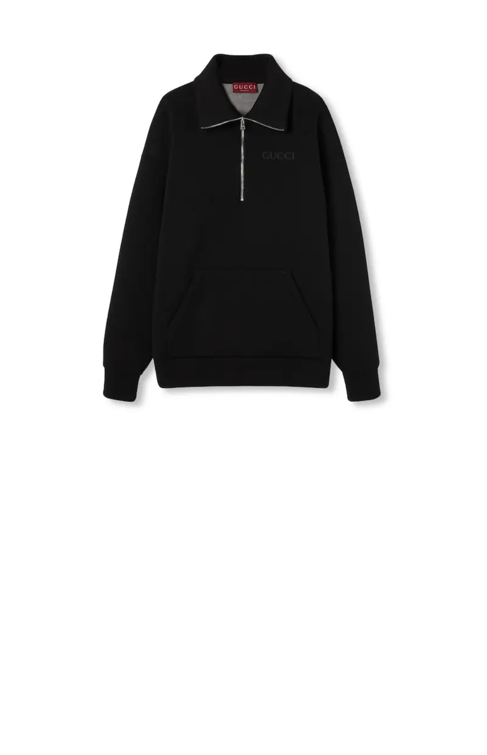 구찌 로고 엠보시드 스웨터