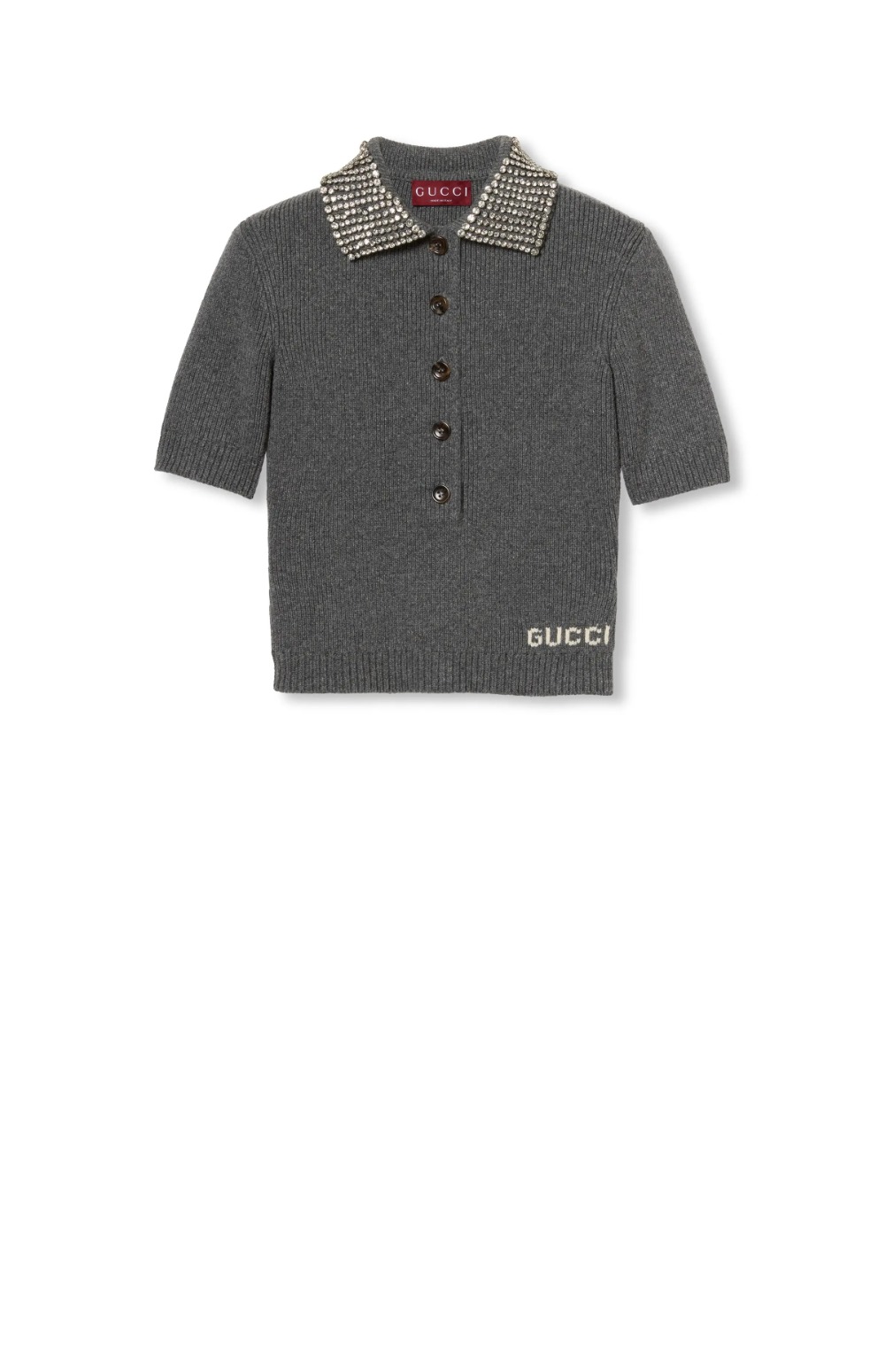 구찌 리브 울 폴로 탑