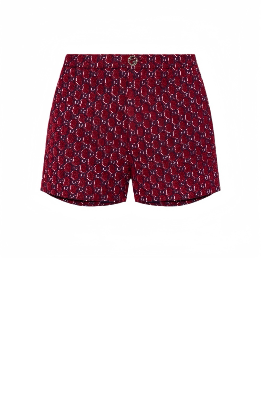 구찌 GG 미드라이즈 부클레 쇼츠