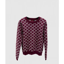 구찌 프린트 니트 톱