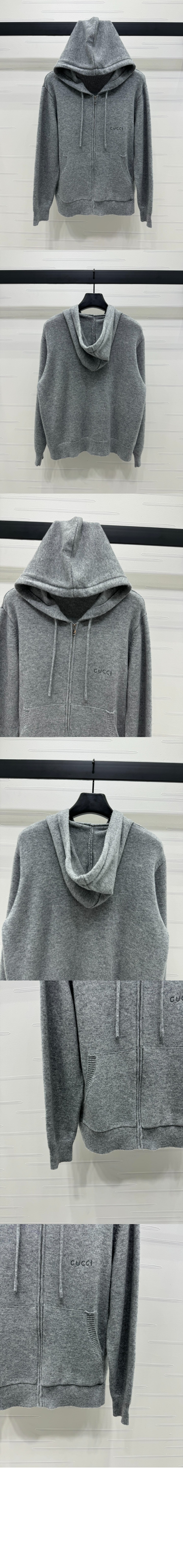 구찌 프린트 니트 톱