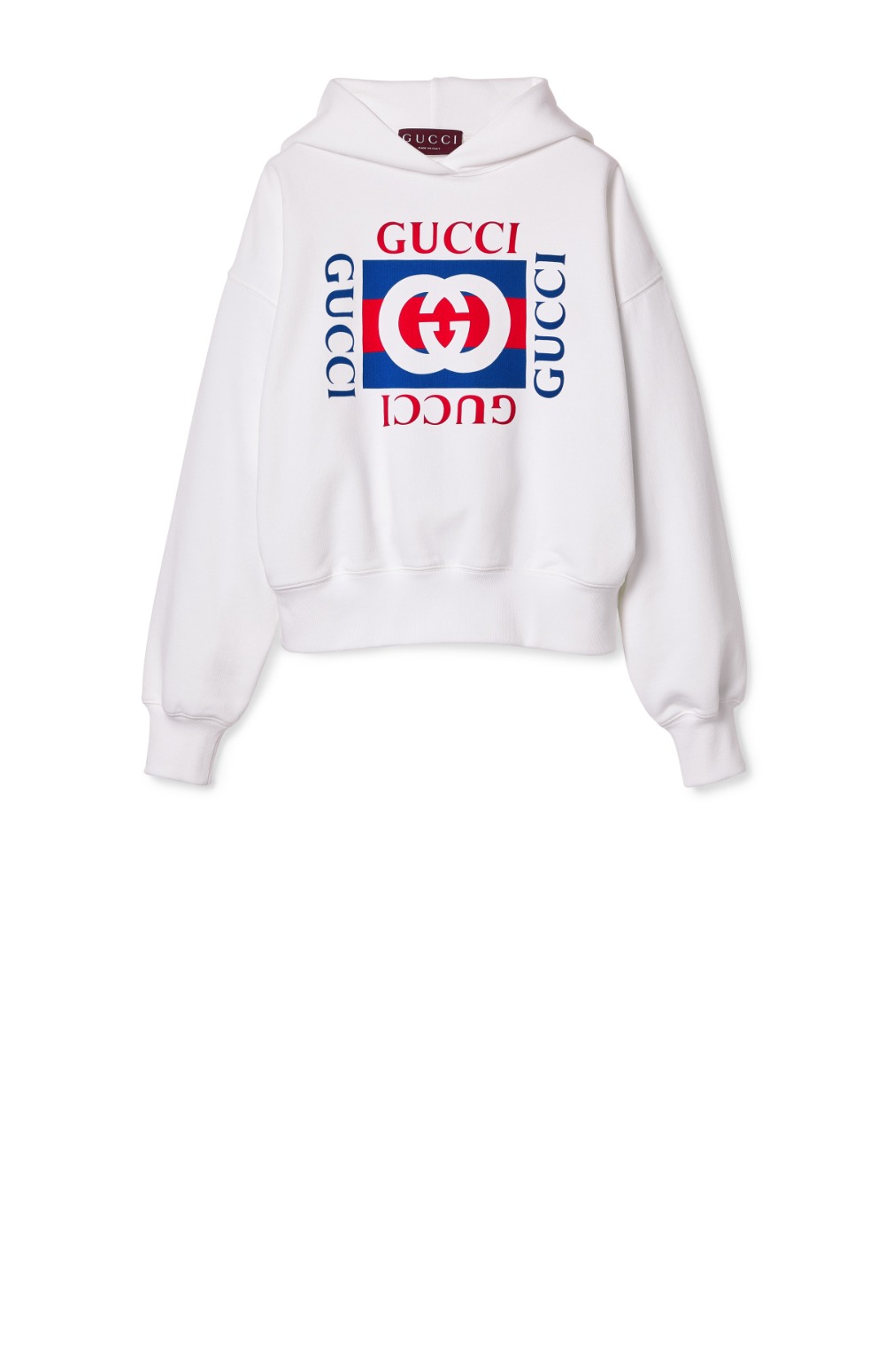 구찌 코튼 저지 프린트 스웨트셔츠