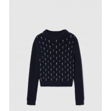 구찌 프린트 니트 톱