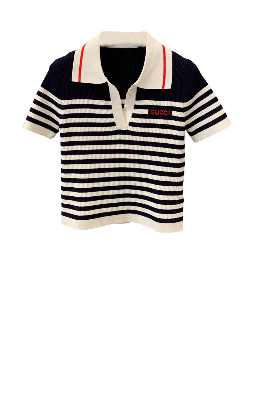 구찌 프린트 니트 톱