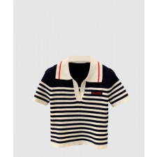 구찌 프린트 니트 톱