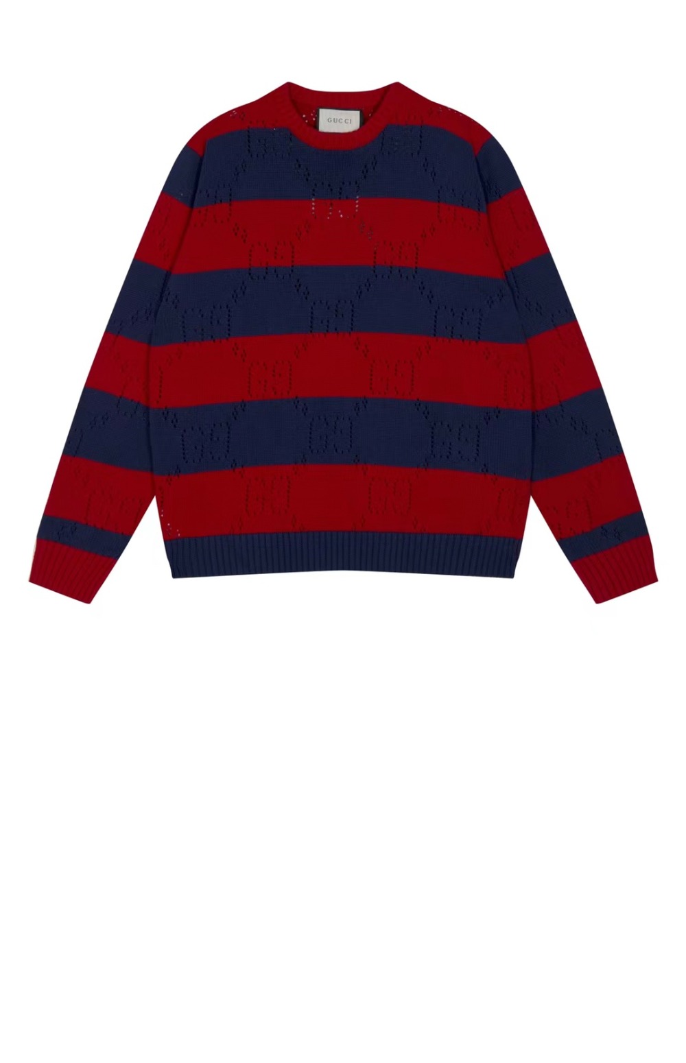 구찌 로고 니트 상의