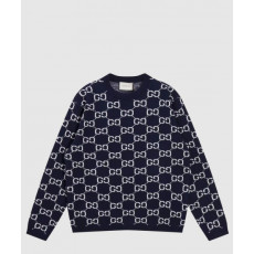 구찌 로고 니트 상의