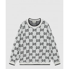 구찌 로고 니트 상의