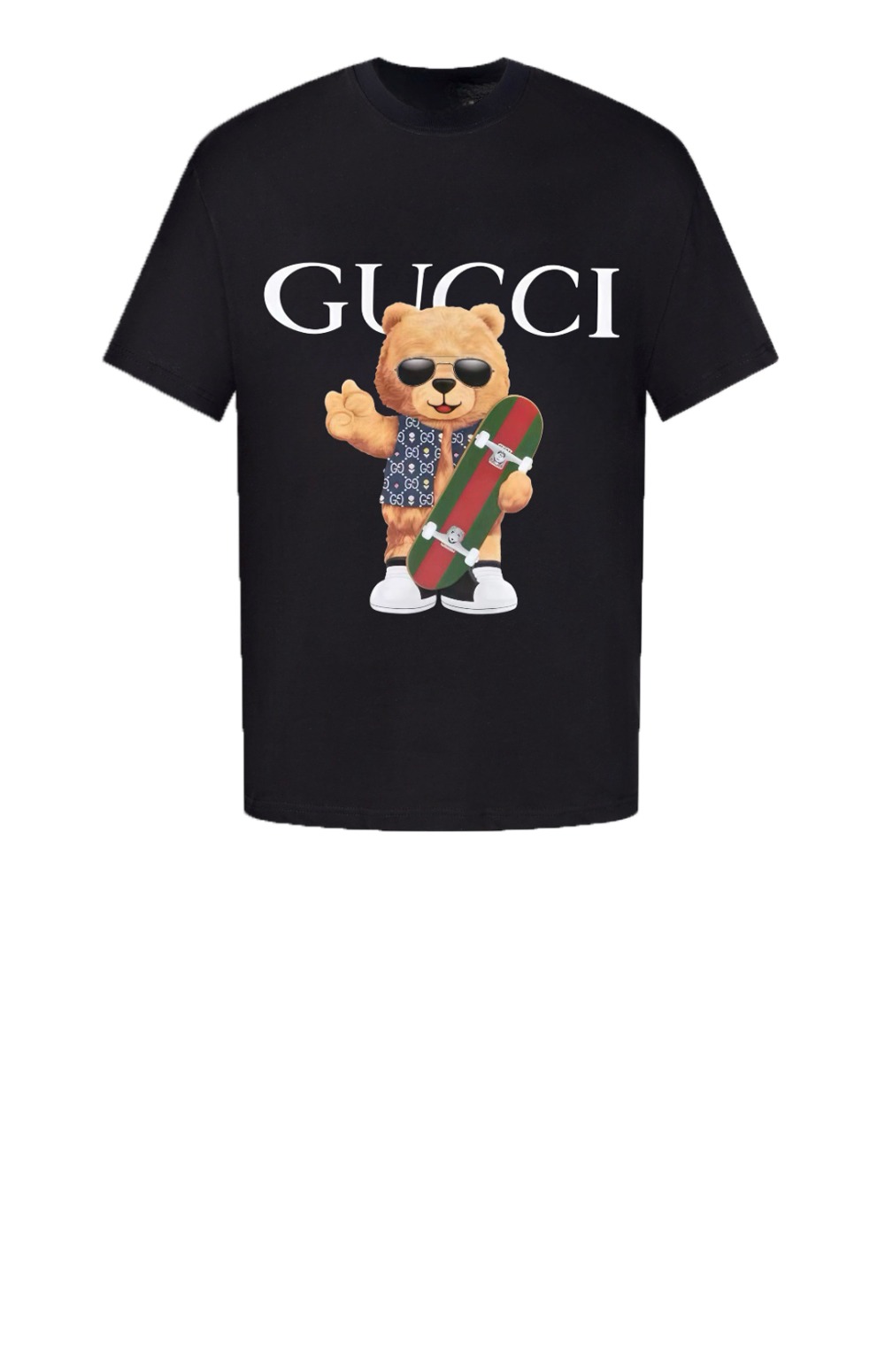 구찌 로고 프린트 반팔