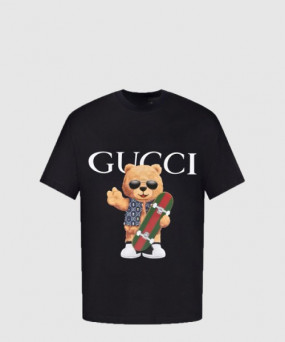 구찌 로고 프린트 반팔