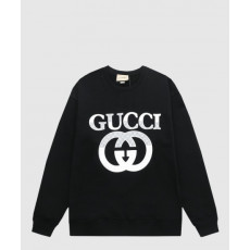 구찌 로고 프린트 면 톱