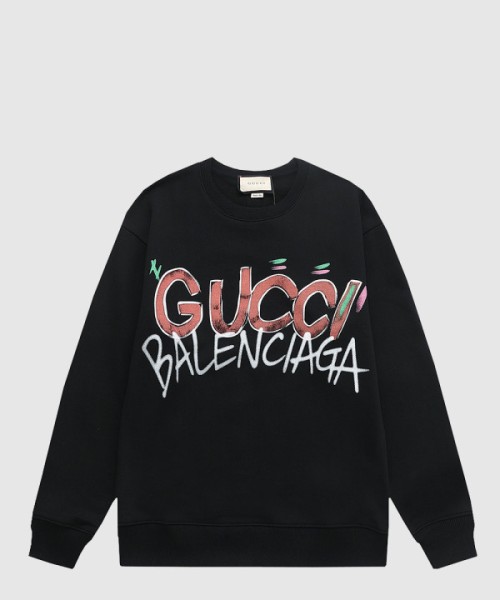 구찌 로고 프린트 면 톱