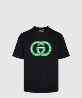 구찌 로고 프린트 반팔