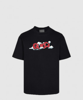 구찌 로고 프린트 반팔