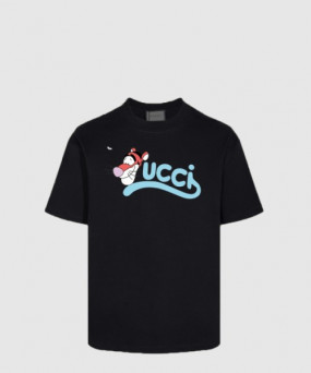 구찌 로고 프린트 반팔