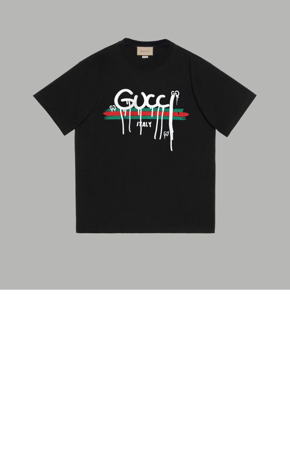 구찌 로고 프린트 반팔