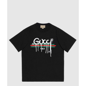 구찌 로고 프린트 반팔