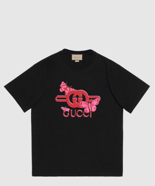 구찌 로고 프린트 반팔