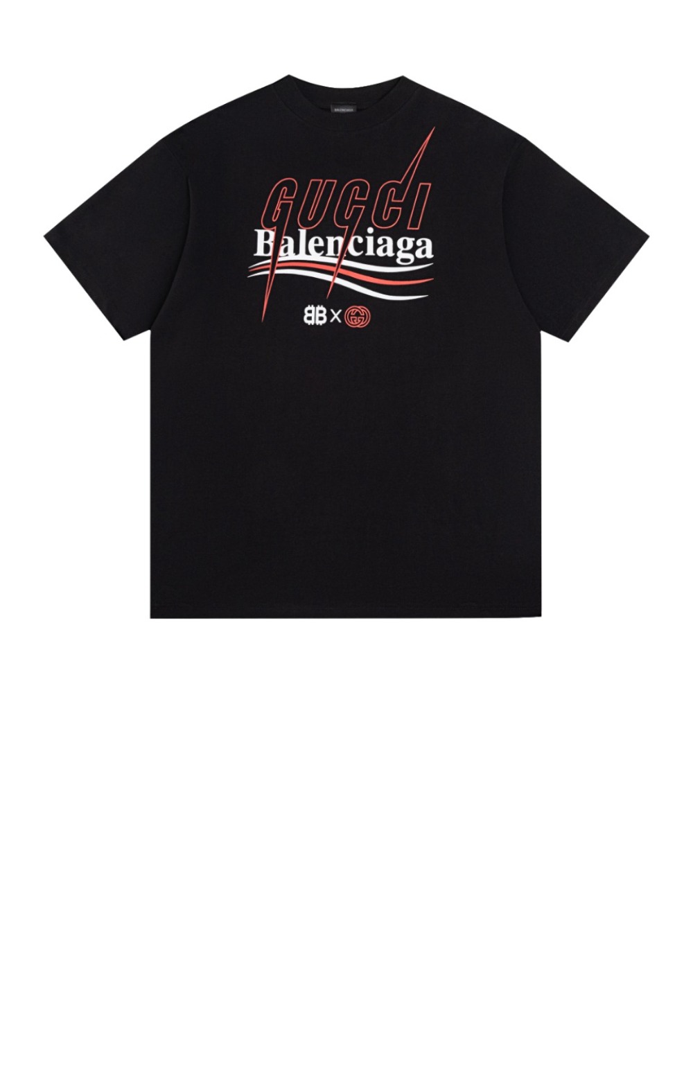 구찌 로고 프린트 반팔