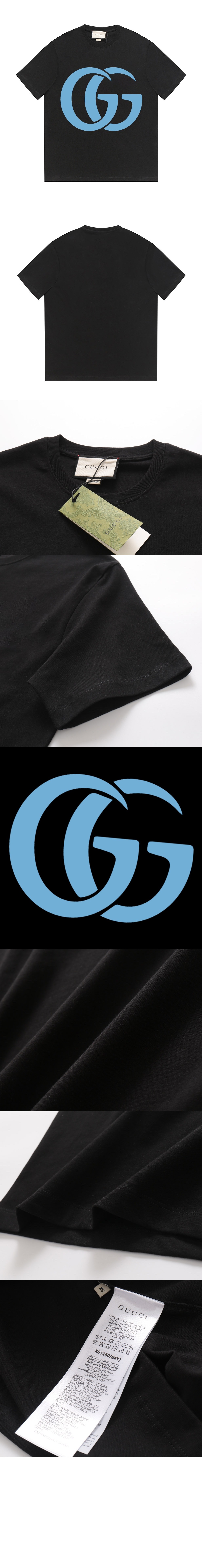 구찌 로고 프린트 반팔