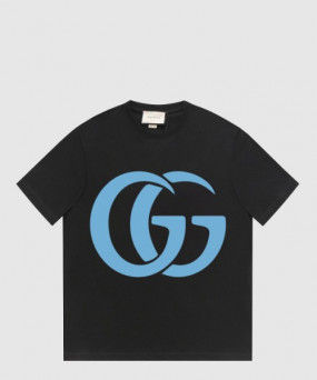 구찌 로고 프린트 반팔