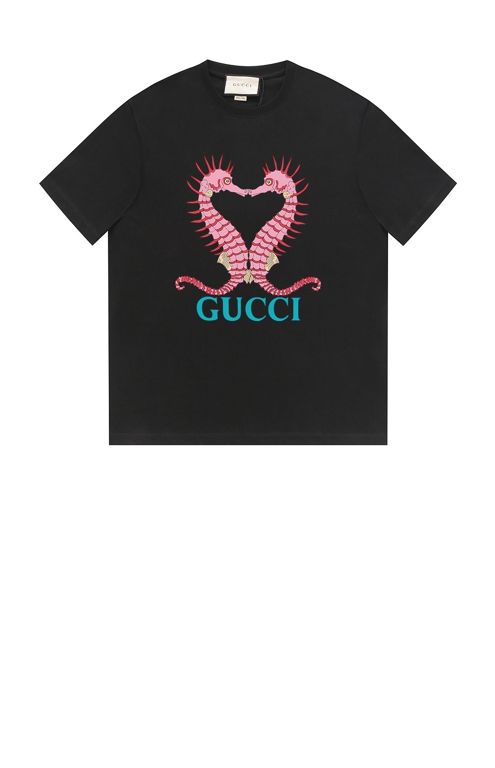 구찌 로고 프린트 반팔