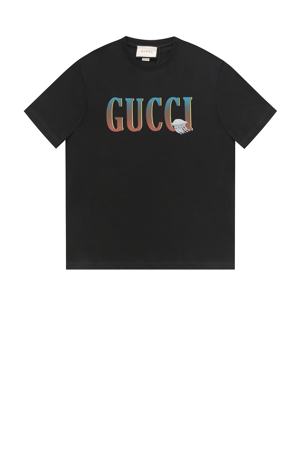 구찌 로고 프린트 반팔