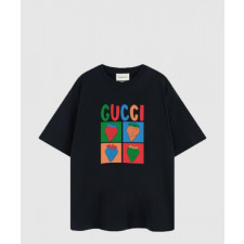 구찌 로고 프린트 반팔