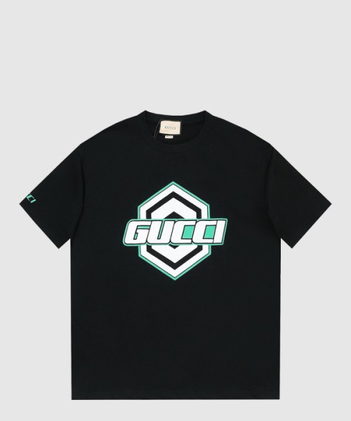 구찌 로고 프린트 반팔