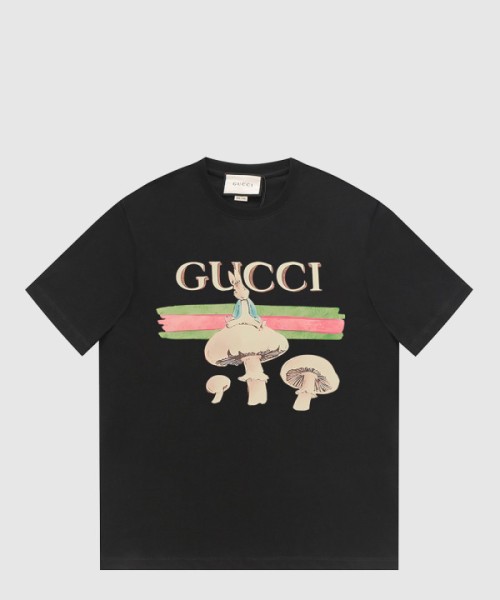 구찌 로고 프린트 반팔