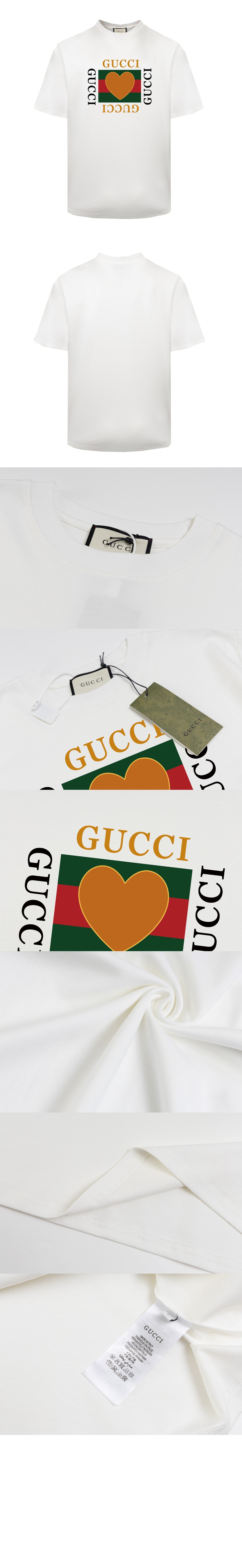 구찌 로고 프린트 반팔