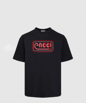 구찌 로고 프린트 반팔