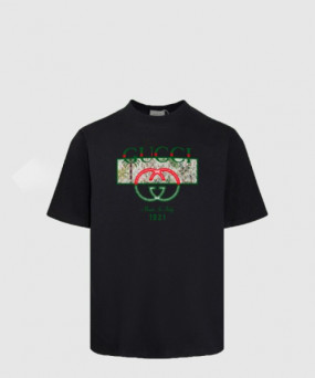 구찌 로고 프린트 반팔