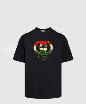 구찌 로고 프린트 반팔