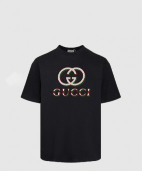 구찌 로고 프린트 반팔