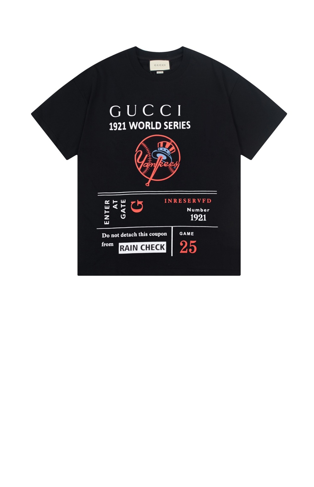 구찌 로고 프린트 반팔