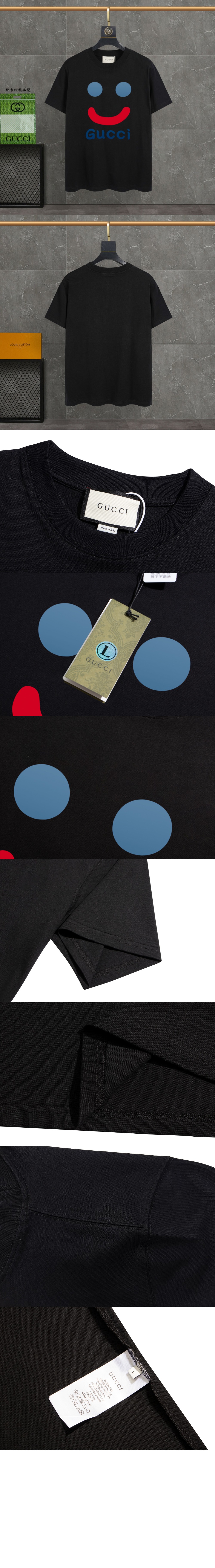 구찌 로고 프린트 반팔