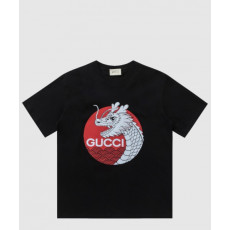 구찌 로고 프린트 반팔