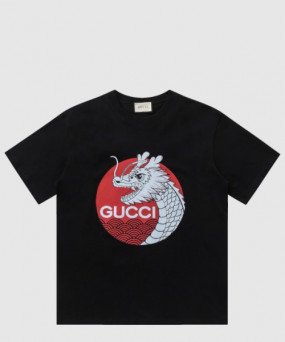 구찌 로고 프린트 반팔