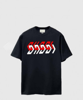 구찌 로고 프린트 반팔