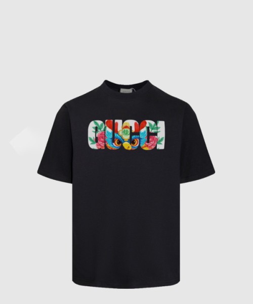 구찌 로고 프린트 반팔