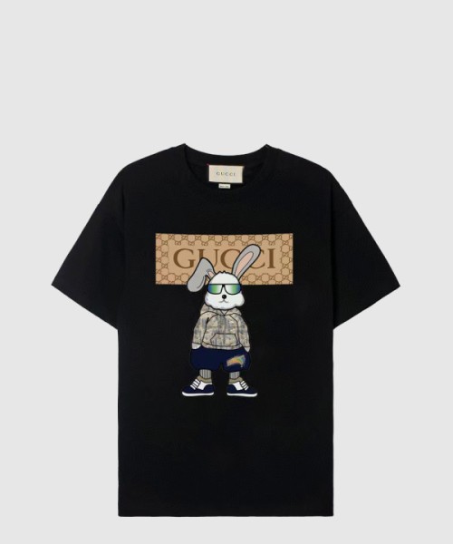 구찌 로고 프린트 반팔