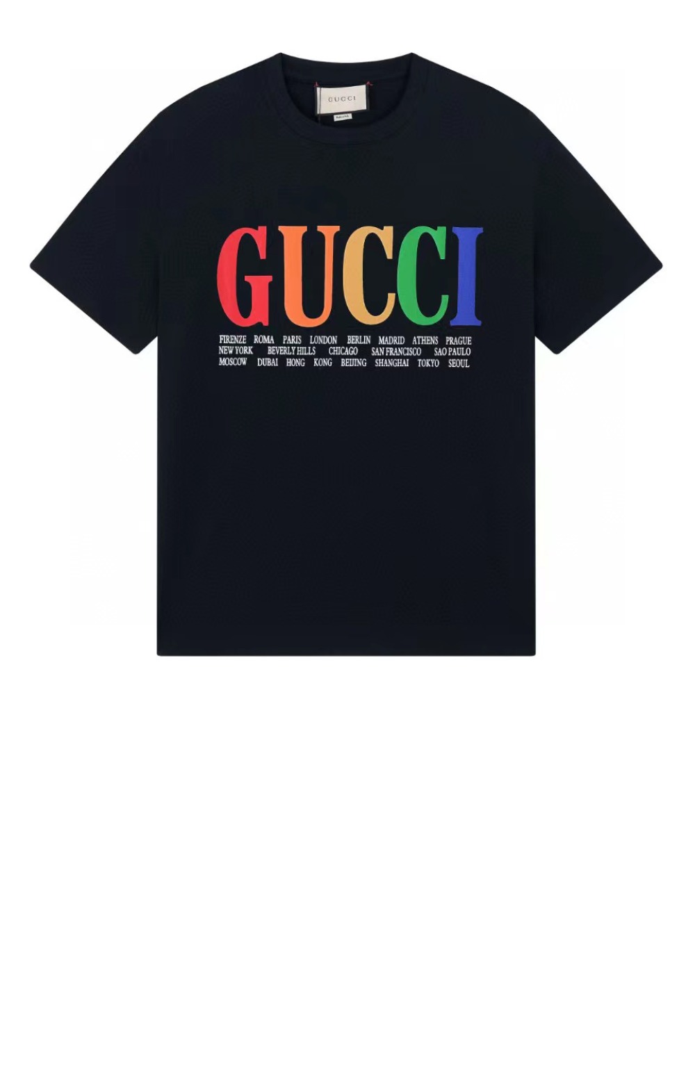 구찌 로고 프린트 반팔