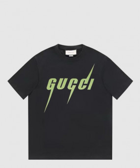 구찌 로고 프린트 반팔