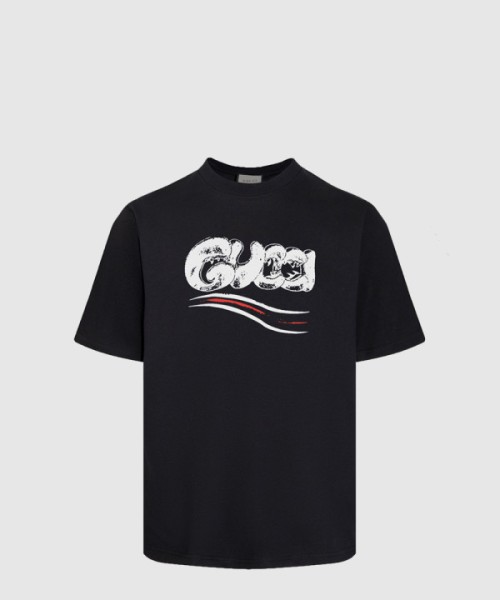 구찌 로고 프린트 반팔