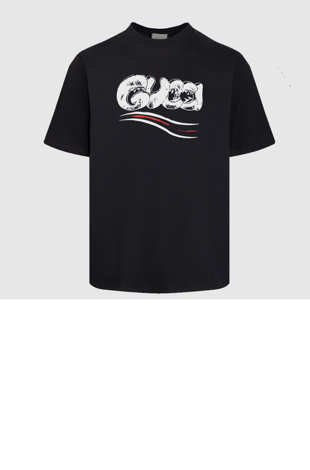 구찌 로고 프린트 반팔