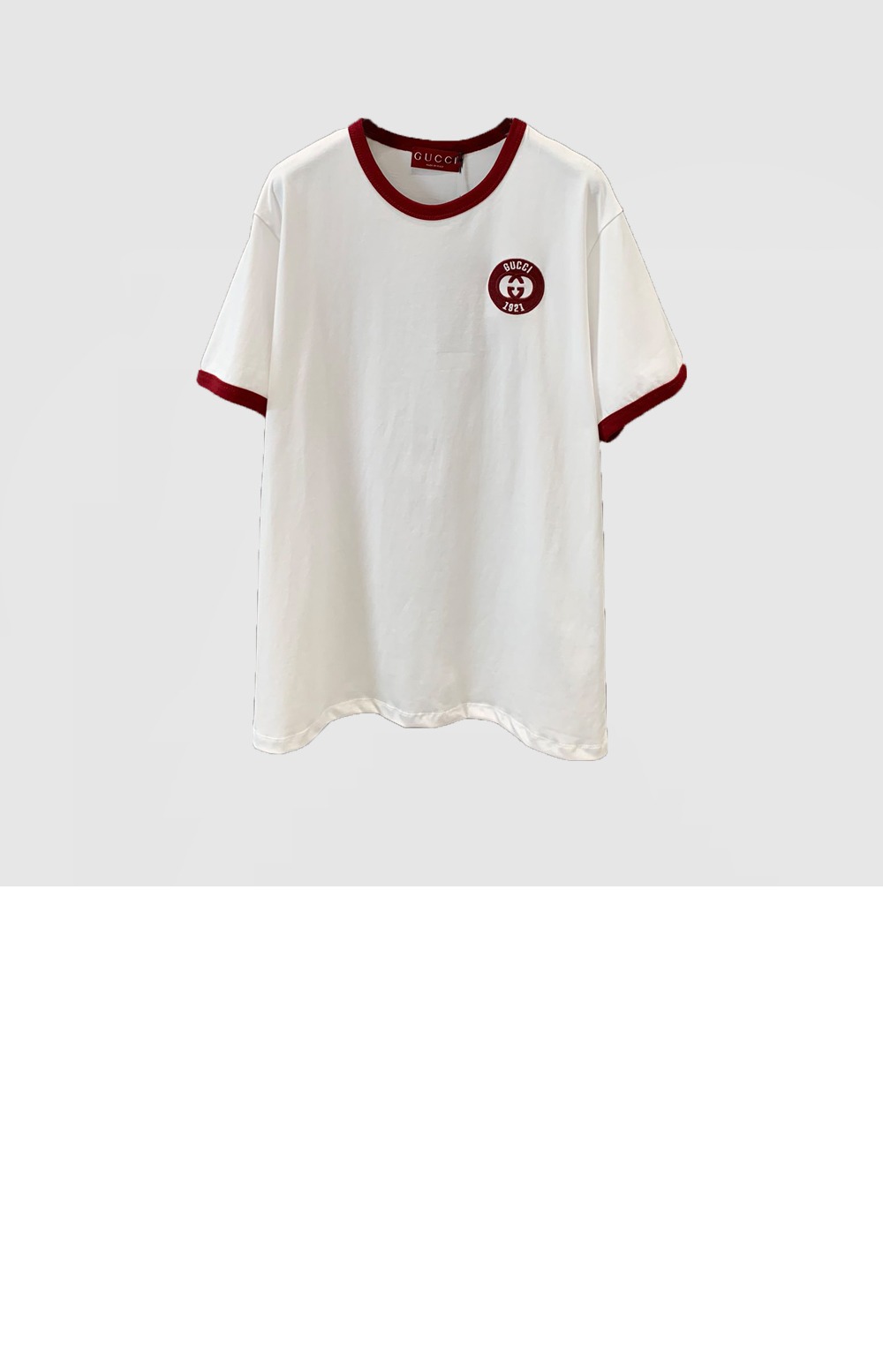 구찌 로고 프린트 반팔